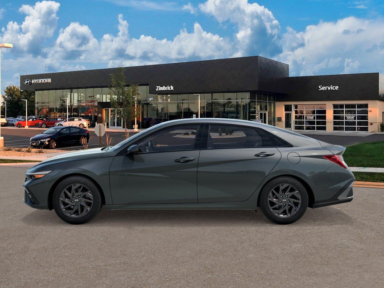 2026 Hyundai Elantra Hybrid Blue