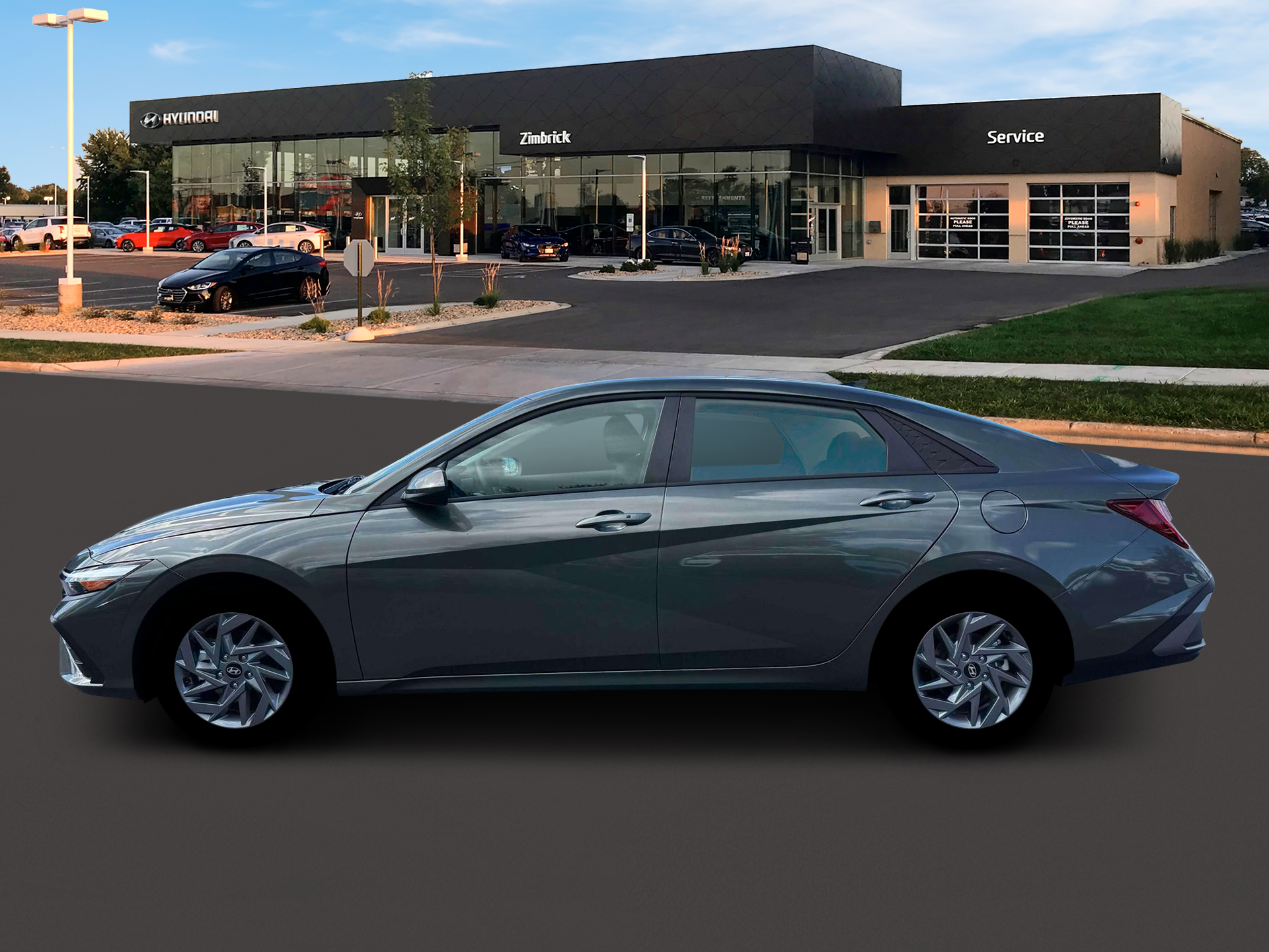 2026 Hyundai Elantra Hybrid Blue