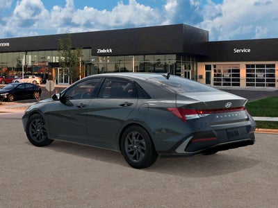 2026 Hyundai Elantra Hybrid Blue