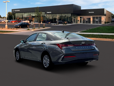 2026 Hyundai Elantra Hybrid Blue