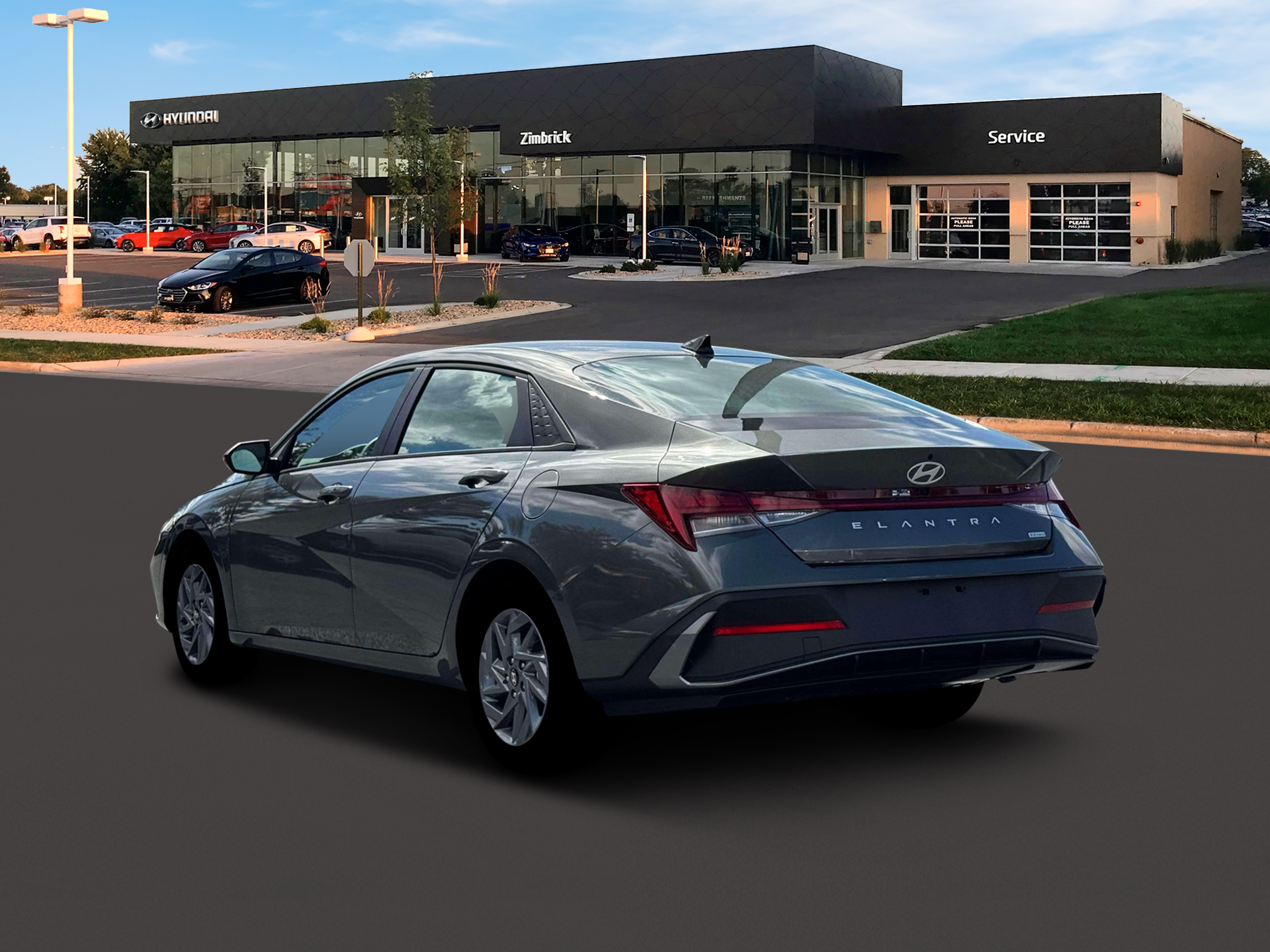 2026 Hyundai Elantra Hybrid Blue