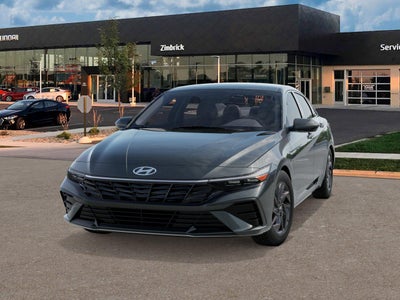 2026 Hyundai Elantra Hybrid Blue