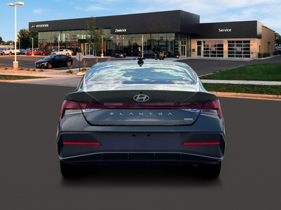 2026 Hyundai Elantra Hybrid Blue