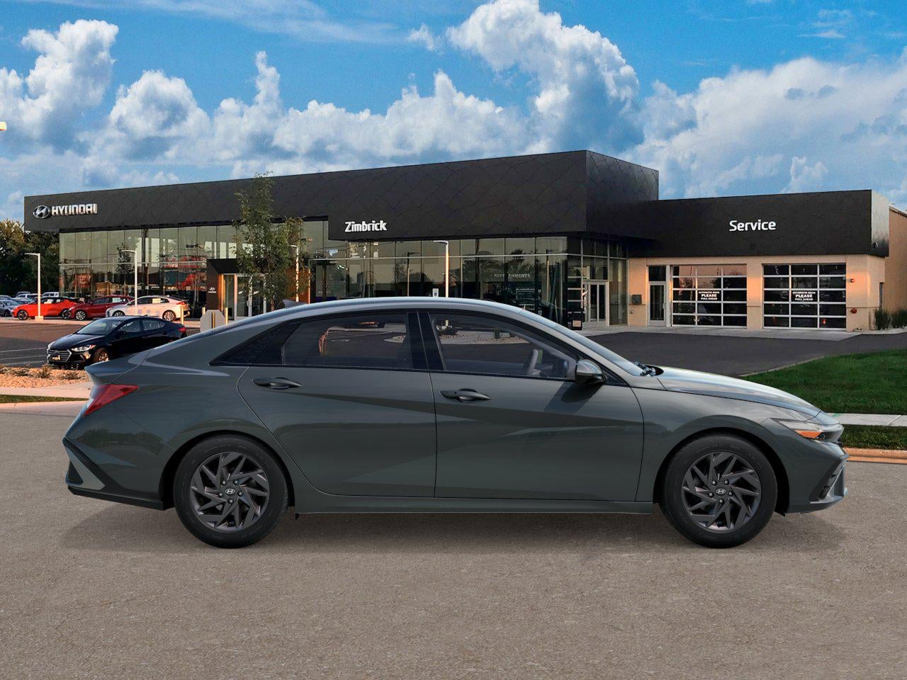 2026 Hyundai Elantra Hybrid Blue