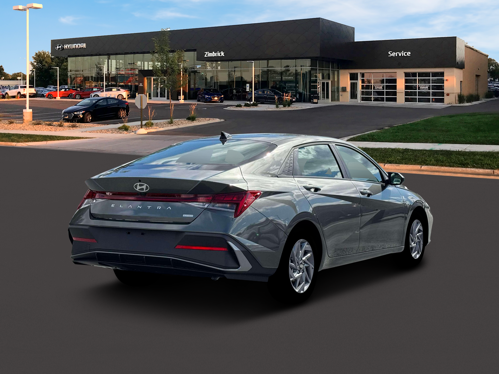 2026 Hyundai Elantra Hybrid Blue