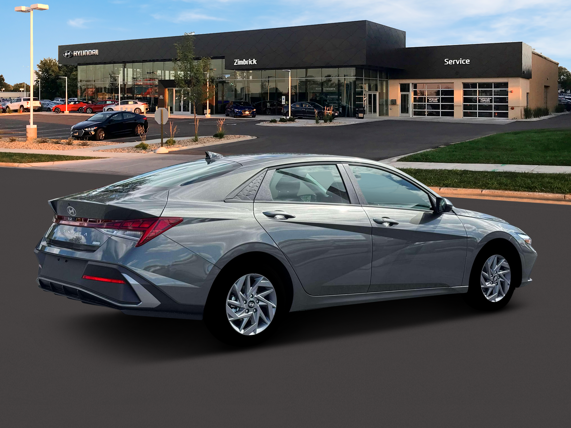 2026 Hyundai Elantra Hybrid Blue