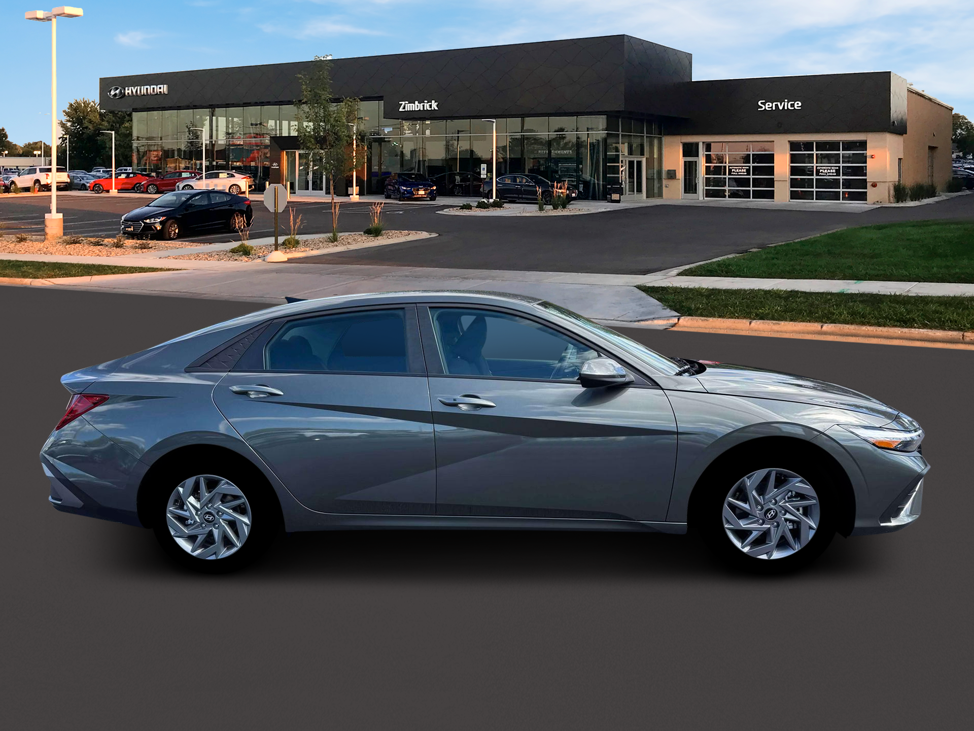 2026 Hyundai Elantra Hybrid Blue