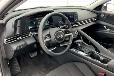 2025 Hyundai Elantra Hybrid Blue