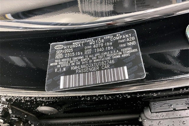 2026 Hyundai Elantra Hybrid Blue