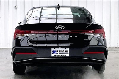 2026 Hyundai Elantra Hybrid Blue