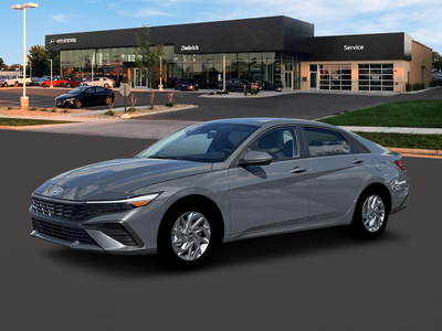2026 Hyundai Elantra Hybrid Blue