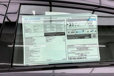 2026 Hyundai Elantra N Line