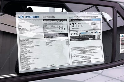 2026 Hyundai Venue SEL