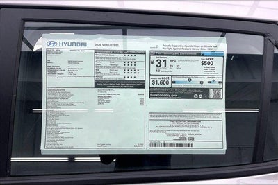 2026 Hyundai Venue SEL
