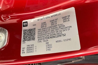 2022 Chevrolet Colorado Z71