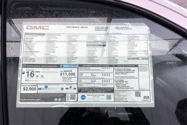 2026 GMC Yukon XL AT4
