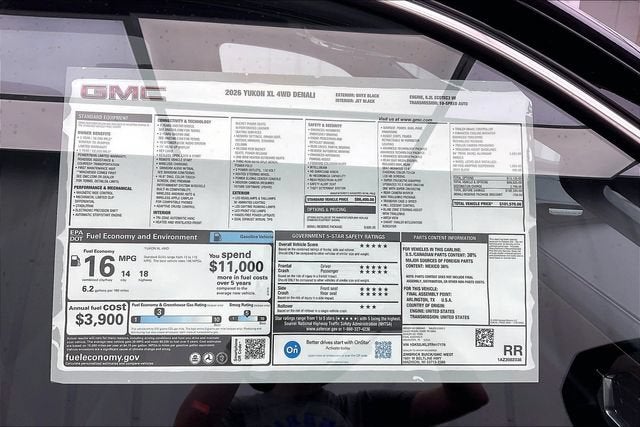 2026 GMC Yukon XL Denali