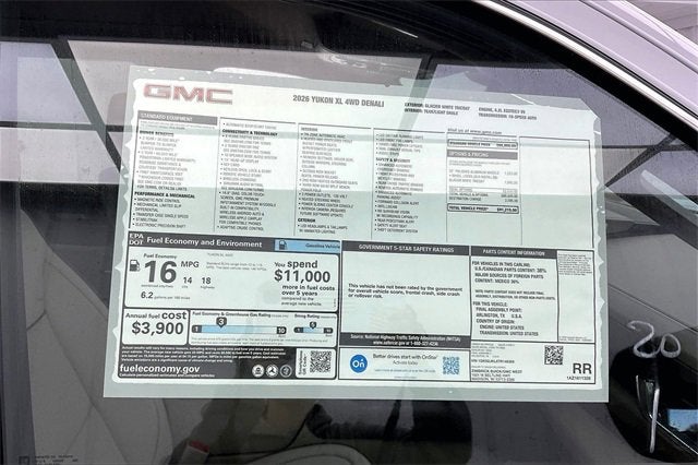 2026 GMC Yukon XL Denali