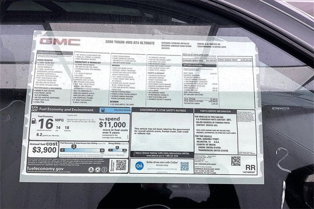 2026 GMC Yukon AT4 Ultimate