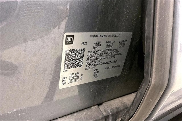 2022 Chevrolet Tahoe RST