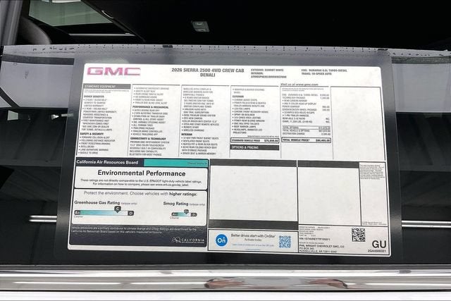 2026 GMC Sierra 2500 HD Denali