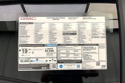 2026 GMC Canyon Elevation