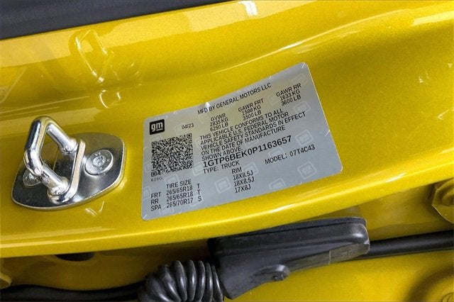 2023 GMC Canyon Elevation