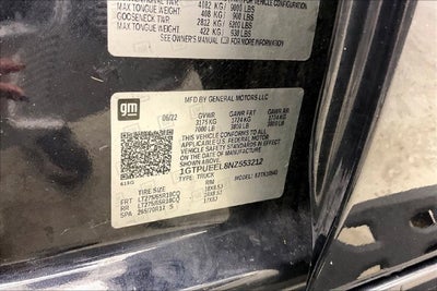 2022 GMC Sierra 1500 AT4