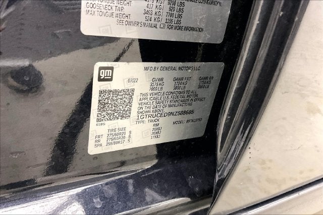 2022 GMC Sierra 1500 Elevation