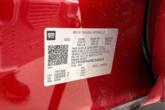 2022 Cadillac XT5 Luxury