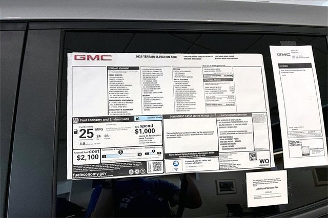 2025 GMC Terrain Elevation