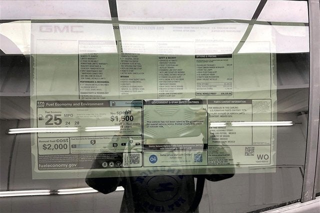 2026 GMC Terrain Elevation