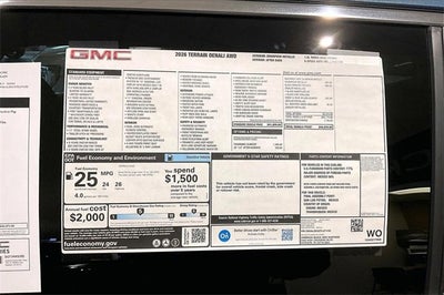 2026 GMC Terrain Denali
