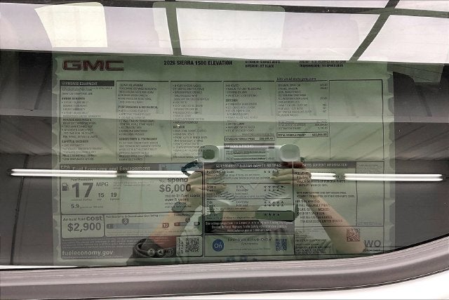 2026 GMC Sierra 1500 Elevation