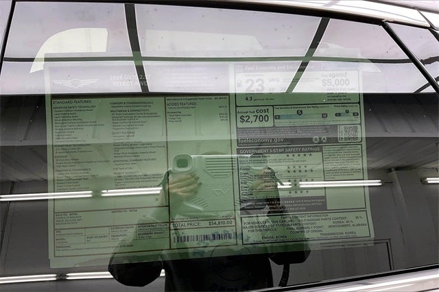 2026 Genesis GV70 2.5T SELECT