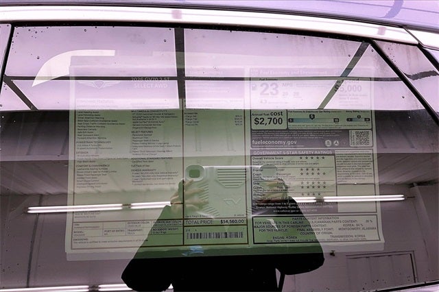 2026 Genesis GV70 2.5T SELECT