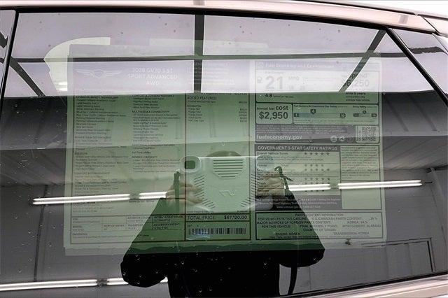 2026 Genesis GV70 3.5T SPORT ADVANCED