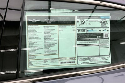 2026 Genesis G70 3.3T PRESTIGE GRAPHITE