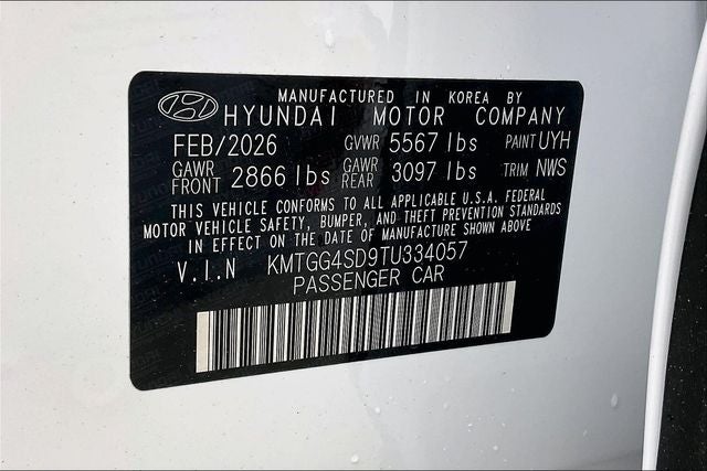 2026 Genesis G80 3.5T SPORT PRESTIGE