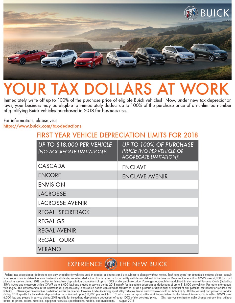 Buick Tax Deduction  Madison WI  Fitchburg  Incentives
